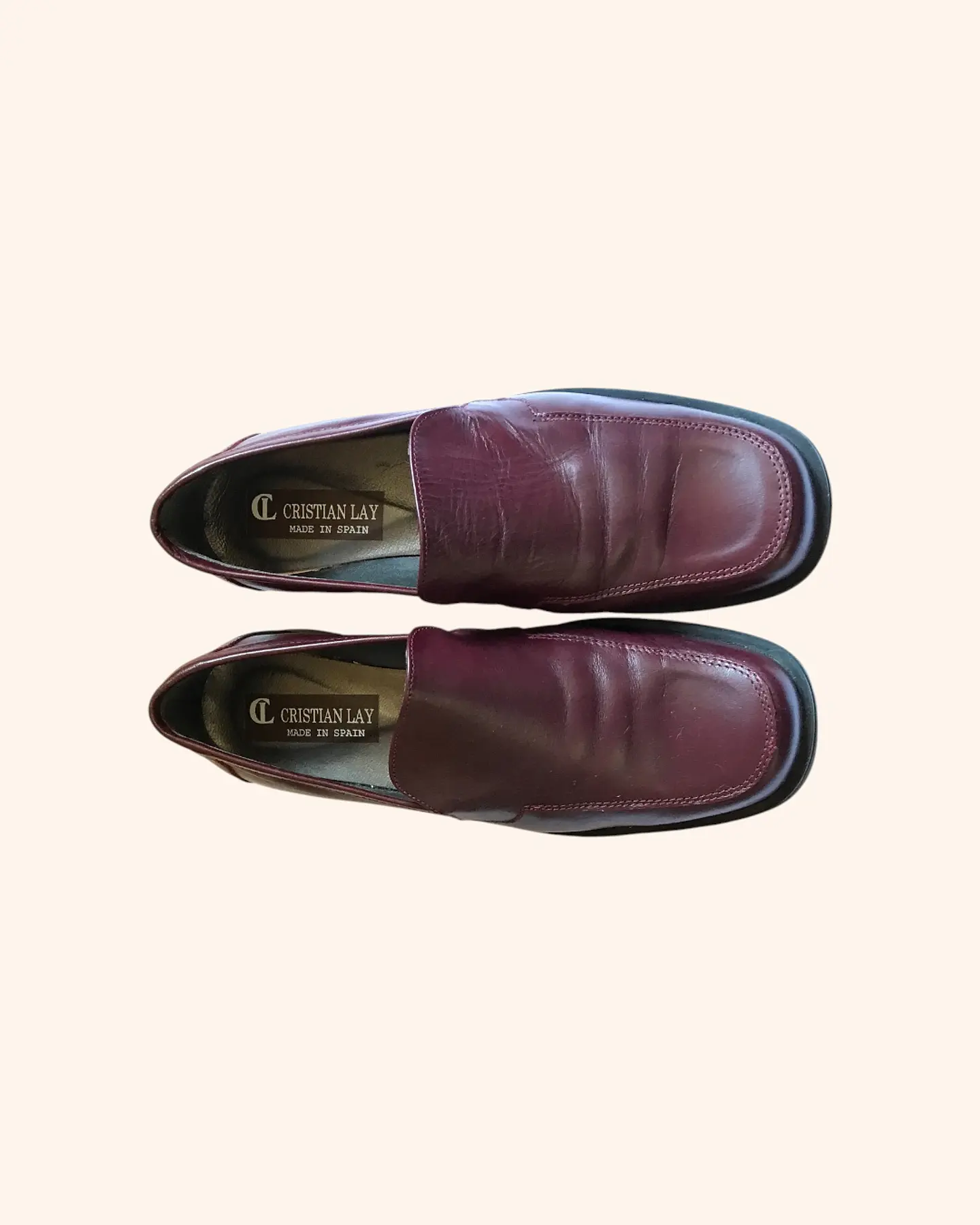 Mocasin cuero café 2