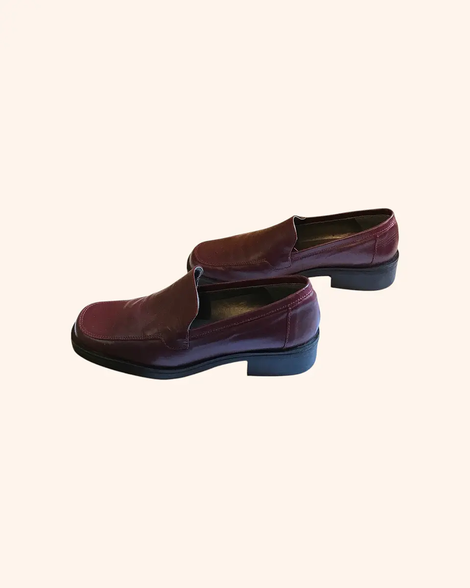 Mocasin cuero café 1