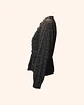 Blusa puntos negra manga larga - Miniatura 2