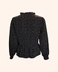 Blusa puntos negra manga larga - Miniatura 3