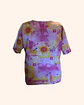Polera clínica rosada con amarillo REMATE - Miniatura 3