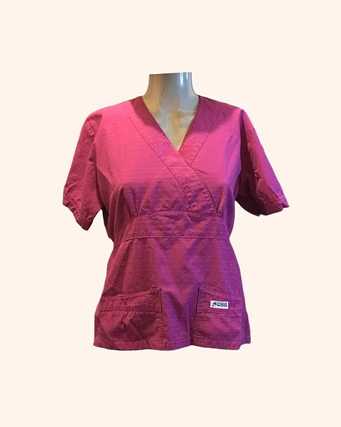 Polera clínica morada
