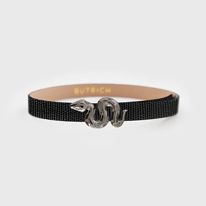 HEBILLA | SERPIENTE NEGRO