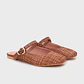 KENZA MULE FLAT OCRE - Miniatura 4