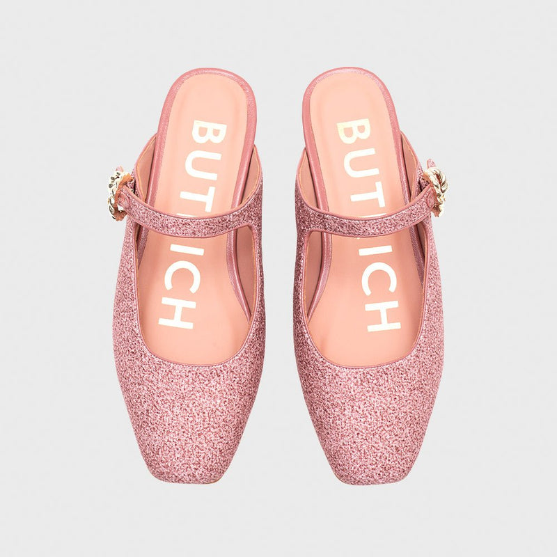 KENZA MULE FLAT ROSA 3