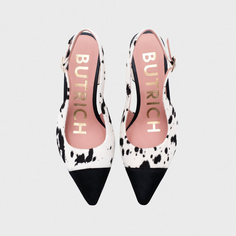 KORINA PUMP HUESO NEGRO 6