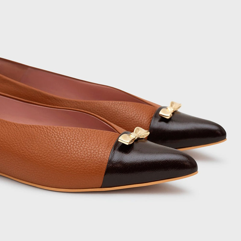 NADIRA FLAT MARRÓN 5