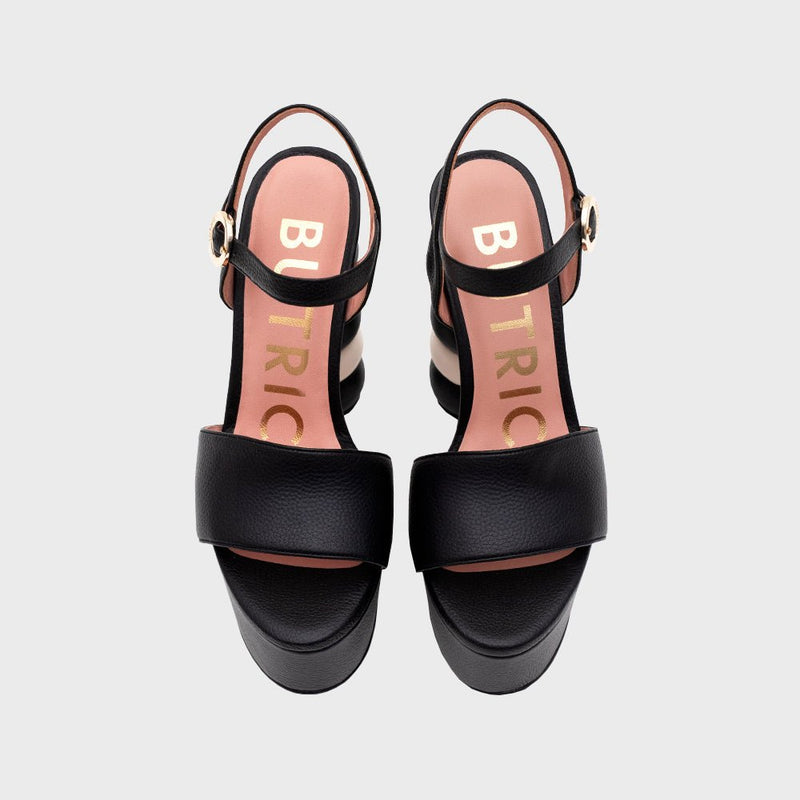 NICOLETTA PLATAFORMA HUESO NEGRO 3