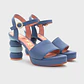 NICOLETTA PUMP AZUL - Miniatura 2