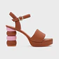 NICOLETTA PUMP MARRÓN - Miniatura 1