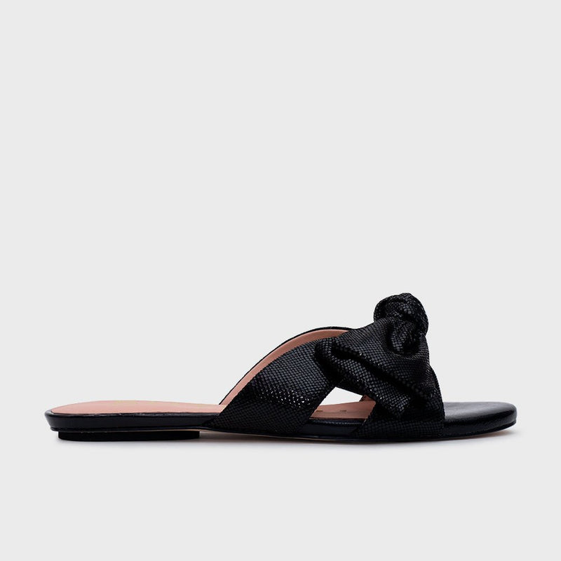ADRIANA FLAT NEGRO 1