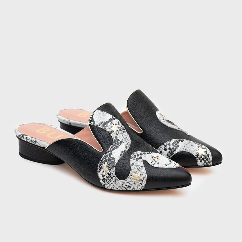 ANACONDA MULE FLAT NEGRO 3