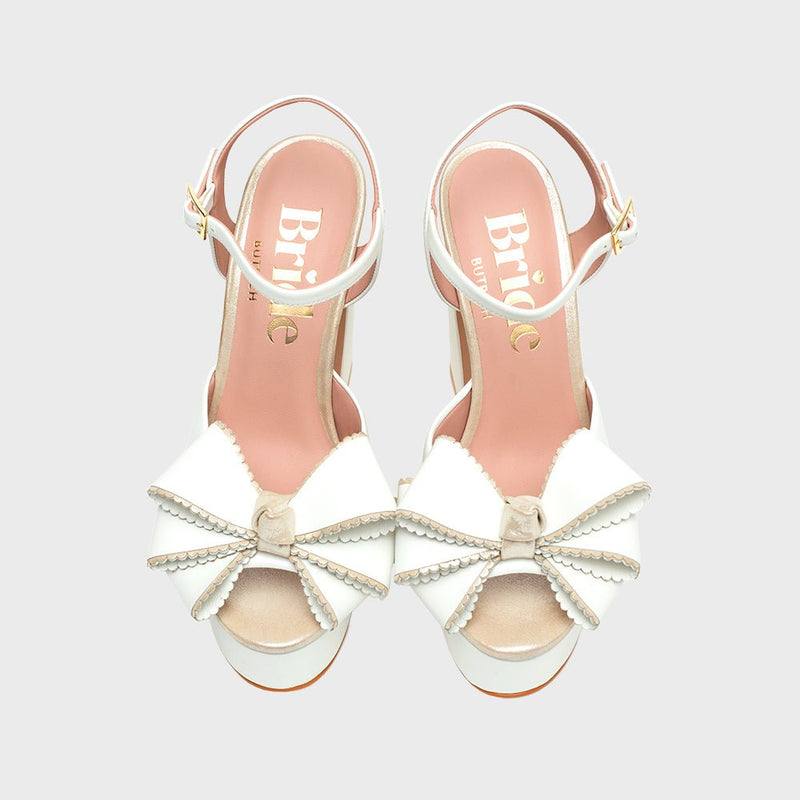 SUSANA PLATAFORMA BRIDE 13CM HUESO 4