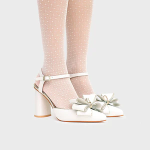 SUSANA PUMP BRIDE HUESO