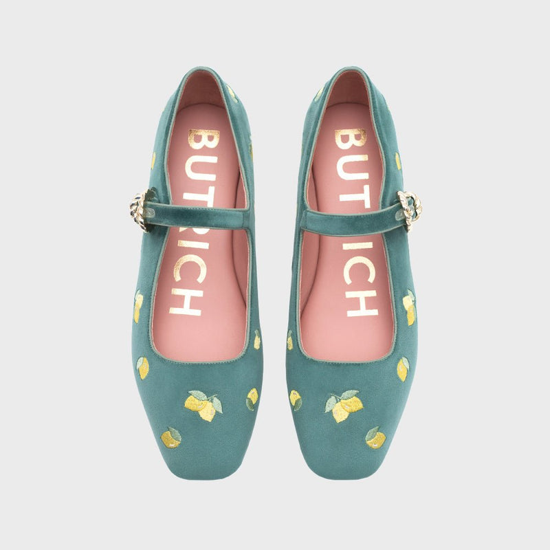 NINETTE LEMON FLAT VERDE 4