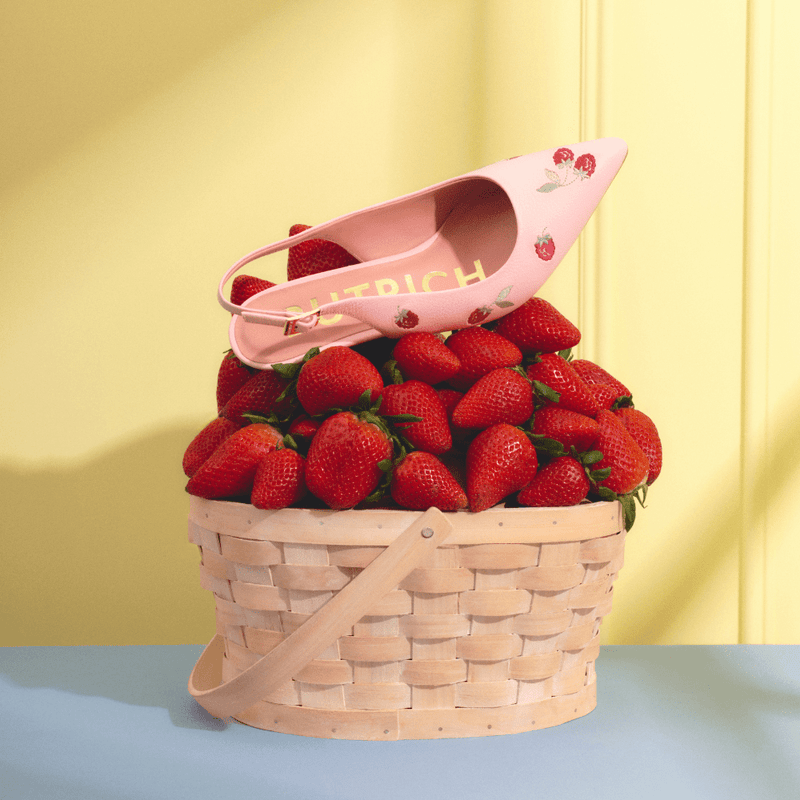 NINETTE RASPBERRY MIDI SLINGBACK ROSA 2