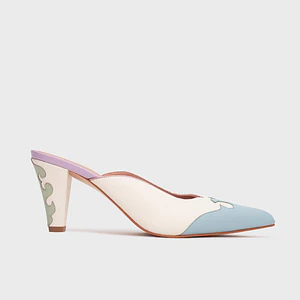 LUCKY MULE PUMP MULTICOLOR