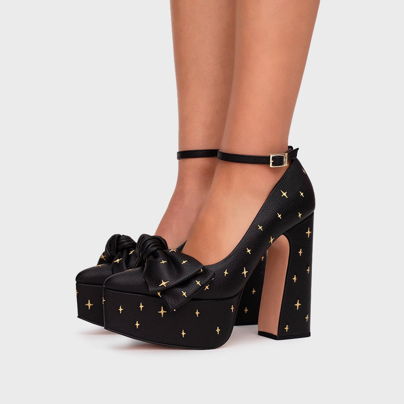 LUCKY SPARKLES PLATAFORMA NEGRO 2