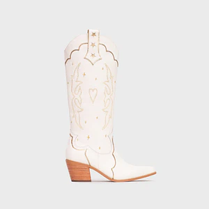 BOTA LUCKY SPARKLES HUESO