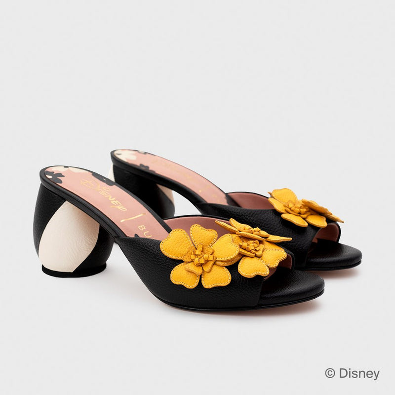 FLOWER PUMP NEGRO AMARILLO 1