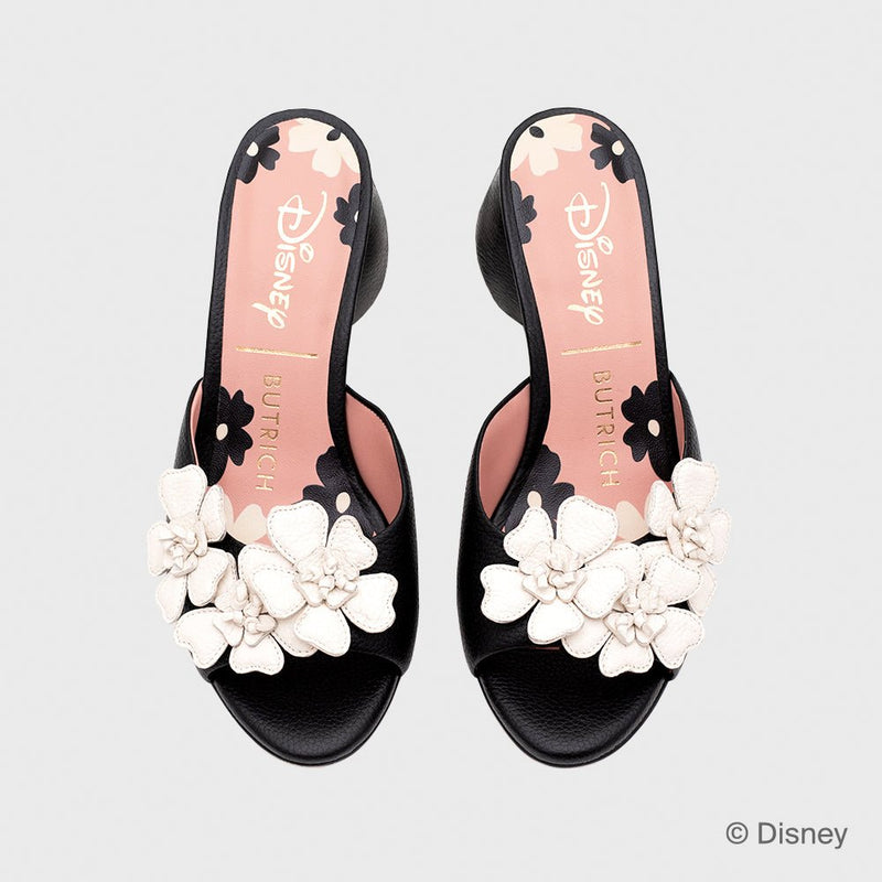 FLOWER PUMP NEGRO HUESO 2