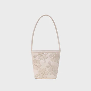 JANIA BUCKET BAG HUESO