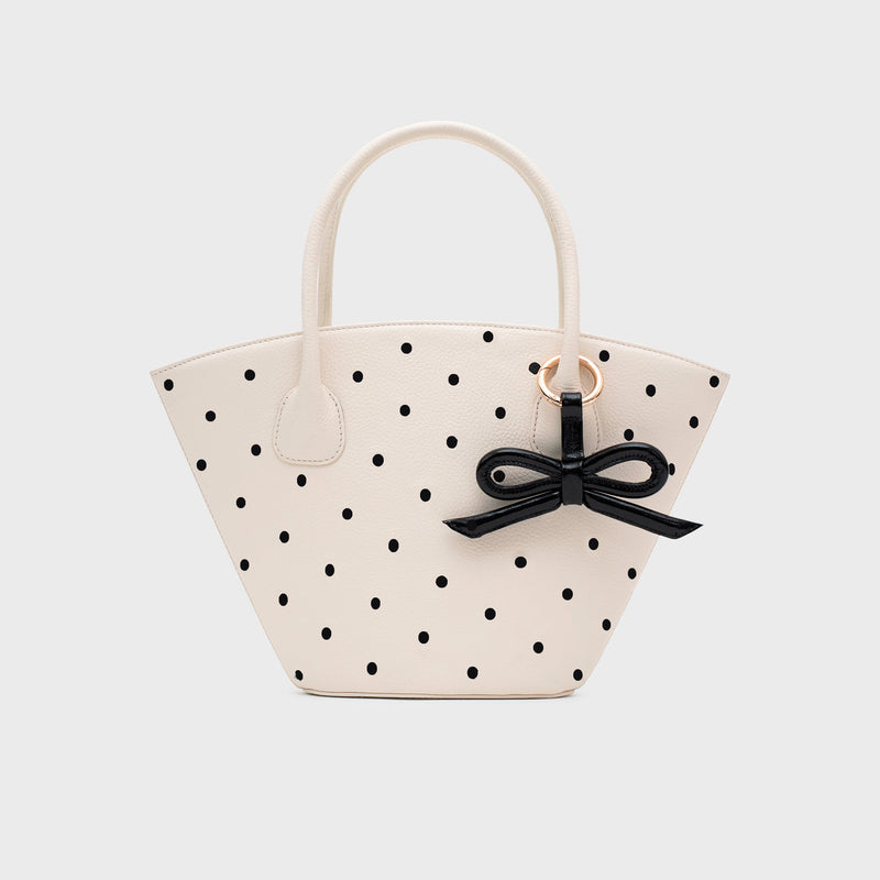MONA TRAPEZE BAG HUESO 1