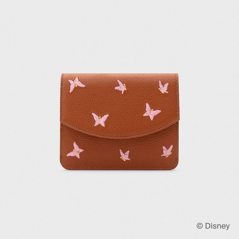 MONEDERO WILDWOOD HEART BUTTERFLIES MARRÓN 1