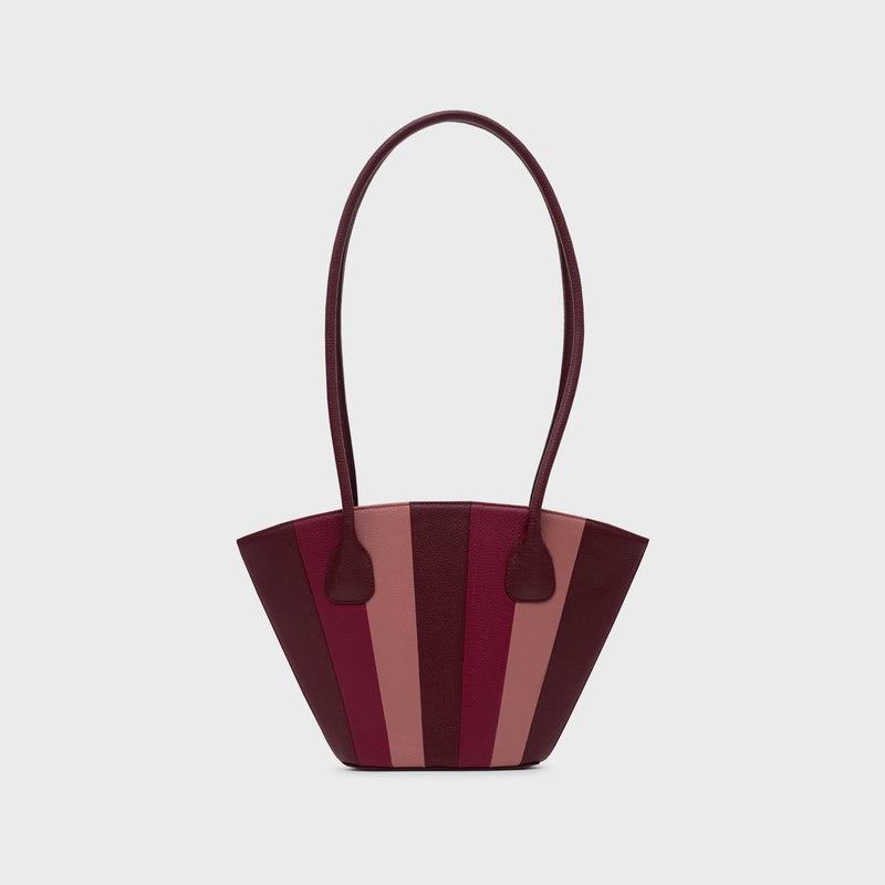 NABILA TRAPEZE BAG BORGOÑA 1