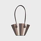 NABILA TRAPEZE BAG GRIS - Miniatura 1