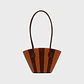 NABILA TRAPEZE BAG MARRÓN - Miniatura 1