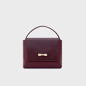 NADIRA FLAP HAND BAG BORGOÑA