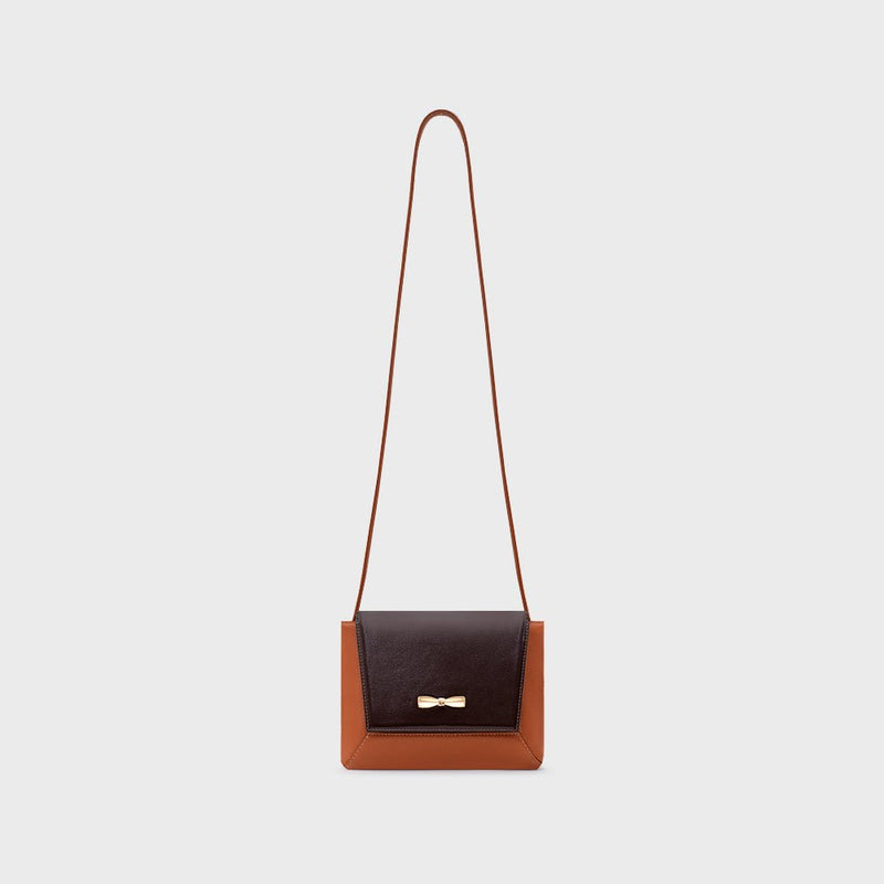 NADIRA FLAP HAND BAG COBRE 4