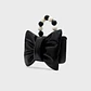 NAILA BEADED BOW BAG NEGRO - Miniatura 7