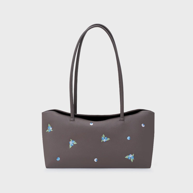 NINETTE BLUEBERRY LONG BAG MARRÓN 1