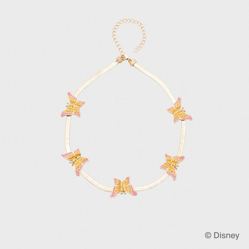 COLLAR BUTTERFLIES MAXI AMARILLO 1