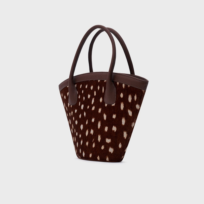 SASKIA TRAPEZE BAG MARRÓN 6