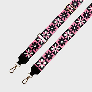 STRAP FLOWERS ROSA
