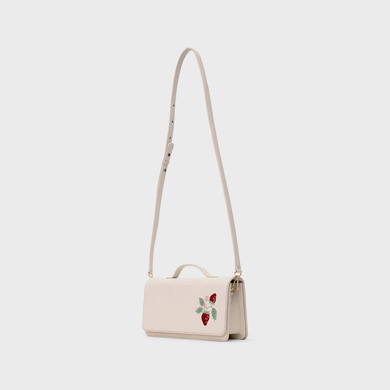 STRAWBERRY SUNDAE RECTANGLE BAG HUESO 3