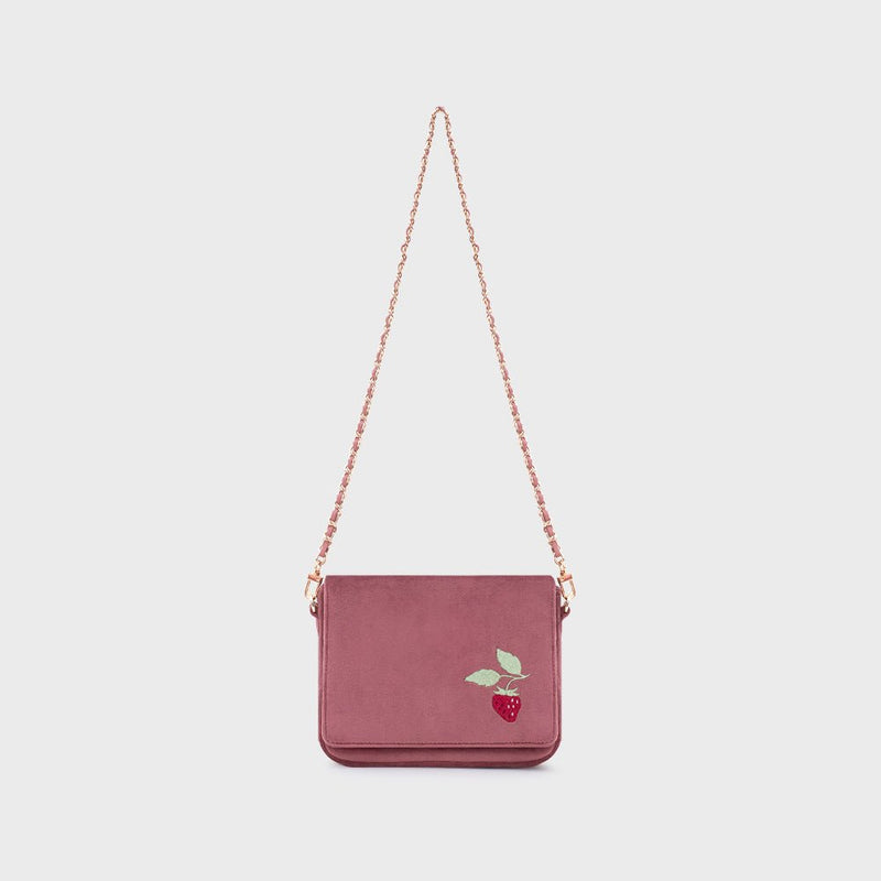 SUNDAE STRAWBERRY MINI BAG ROSA OSCURO 5