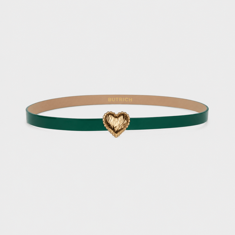 CORREA MINI CORAZON CATHERINE DORADO 1