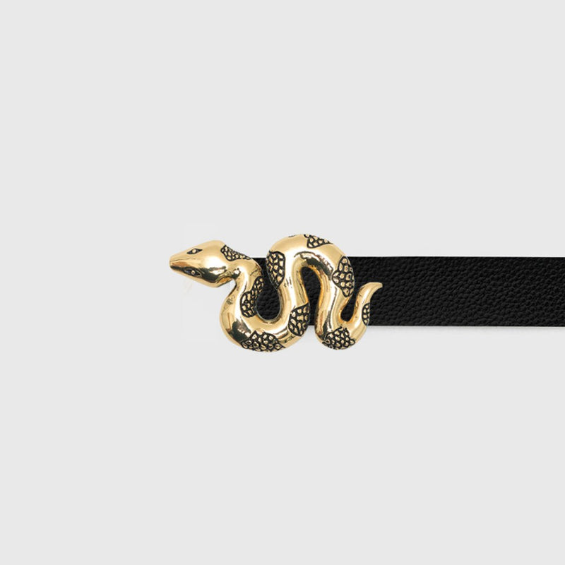 CORREA SERPIENTE DORADO 10