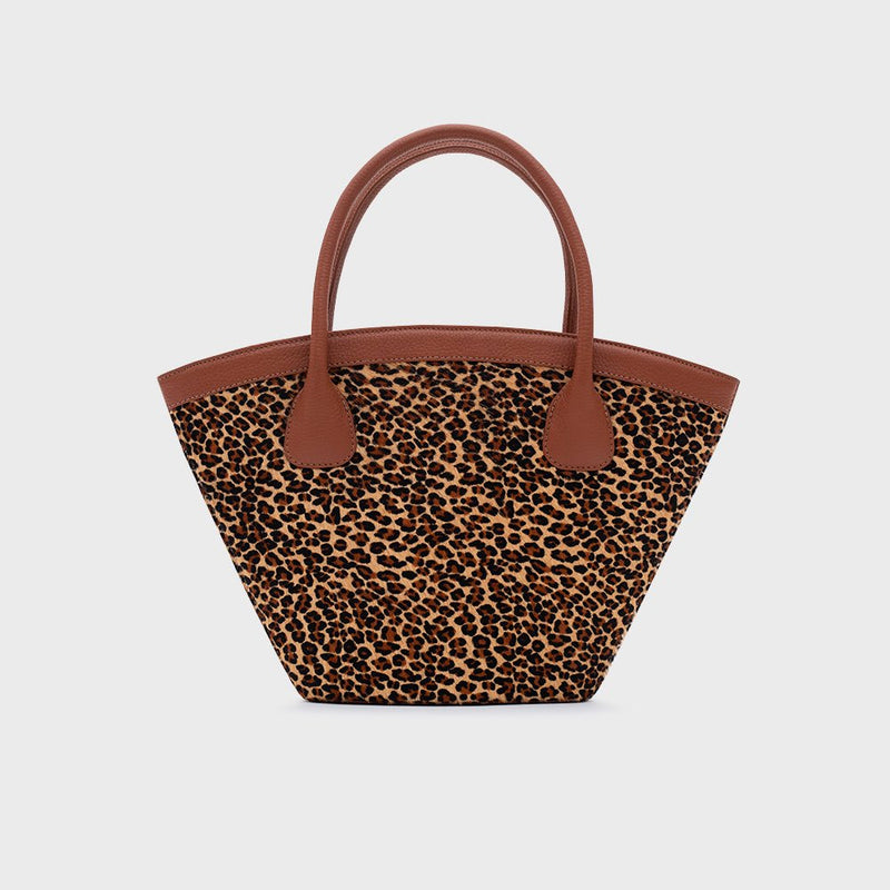SASKIA TRAPEZE BAG LEOPARDO 1