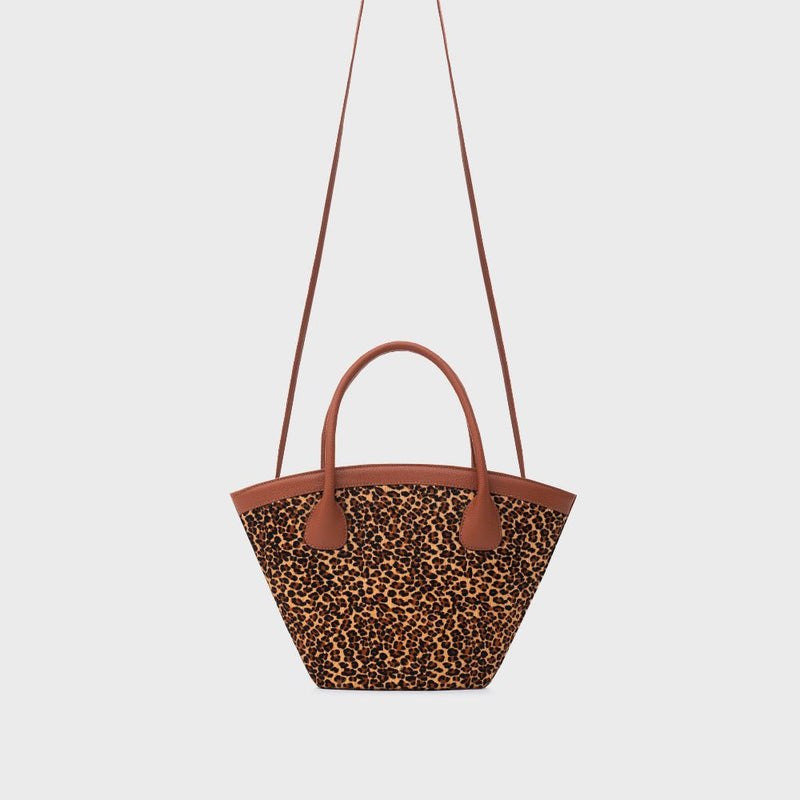 SASKIA TRAPEZE BAG LEOPARDO 2