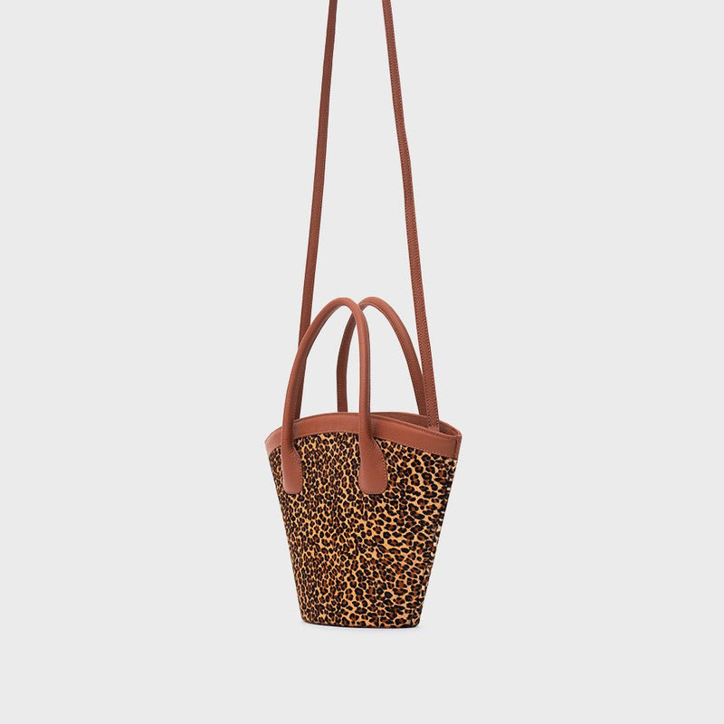 SASKIA TRAPEZE BAG LEOPARDO 5