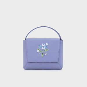 FLAP HANDBAG BLUEBERRY SUNDAE LAVANDA