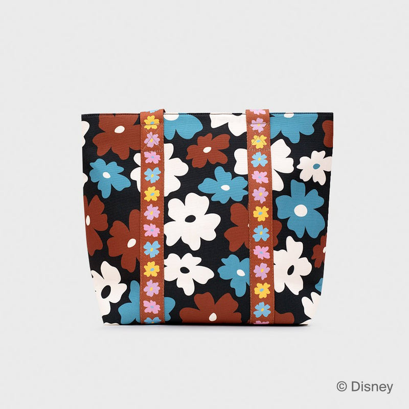 MEDIUM BAG WILDWOOD FLOWERS NEGRO 1