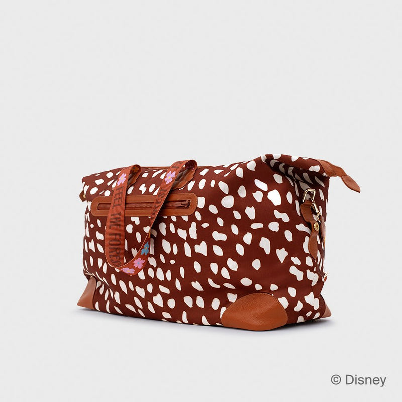 TRAVEL BAG BAMBI PRINT MARRÓN 4
