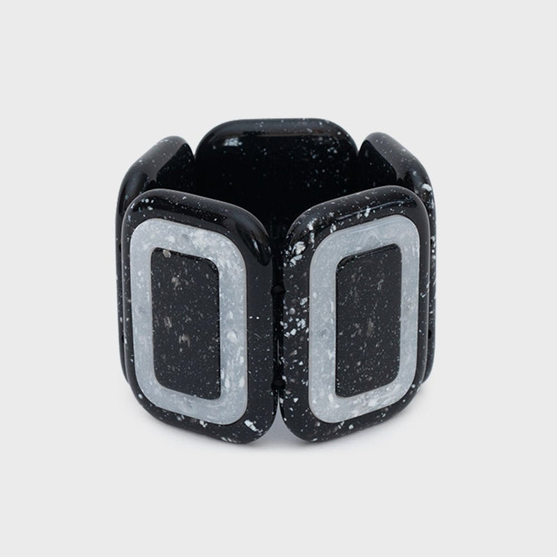 BRAZALETE CORDELIA BLANCO NEGRO 1