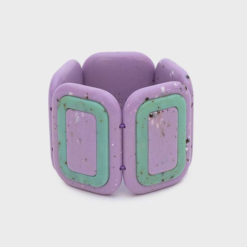 BRAZALETE CORDELIA LILA VERDE AGUA 1